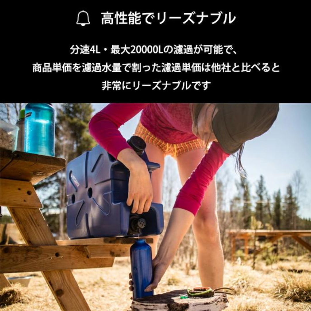 携帯浄水器 LifeSaver Jerrycan