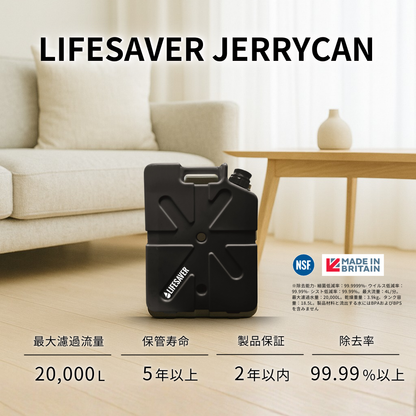 携帯浄水器 LifeSaver Jerrycan